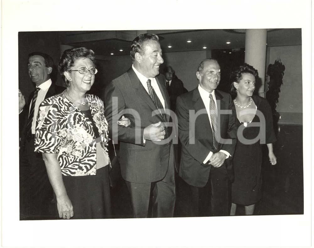 1987 VENEZIA Biagio AGNES Rosa VALENTINETTI ed Enrico MANCA con la figlia Lucia