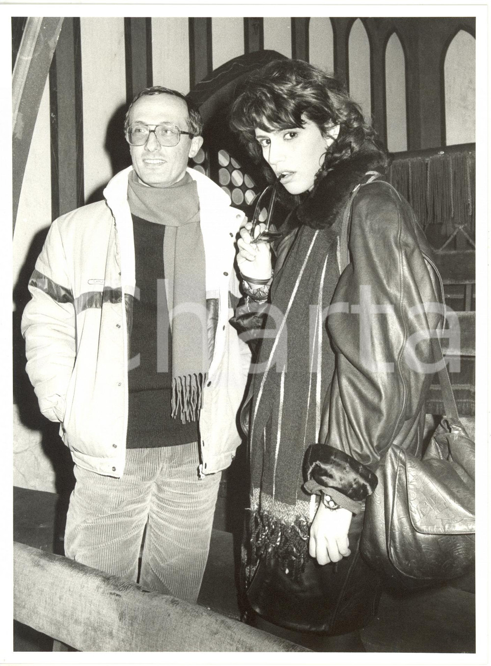 1987 ITALIA CINEMA "Dolce assenza" - Regista Claudio SESTIERI con Jo CHAMPA (1)