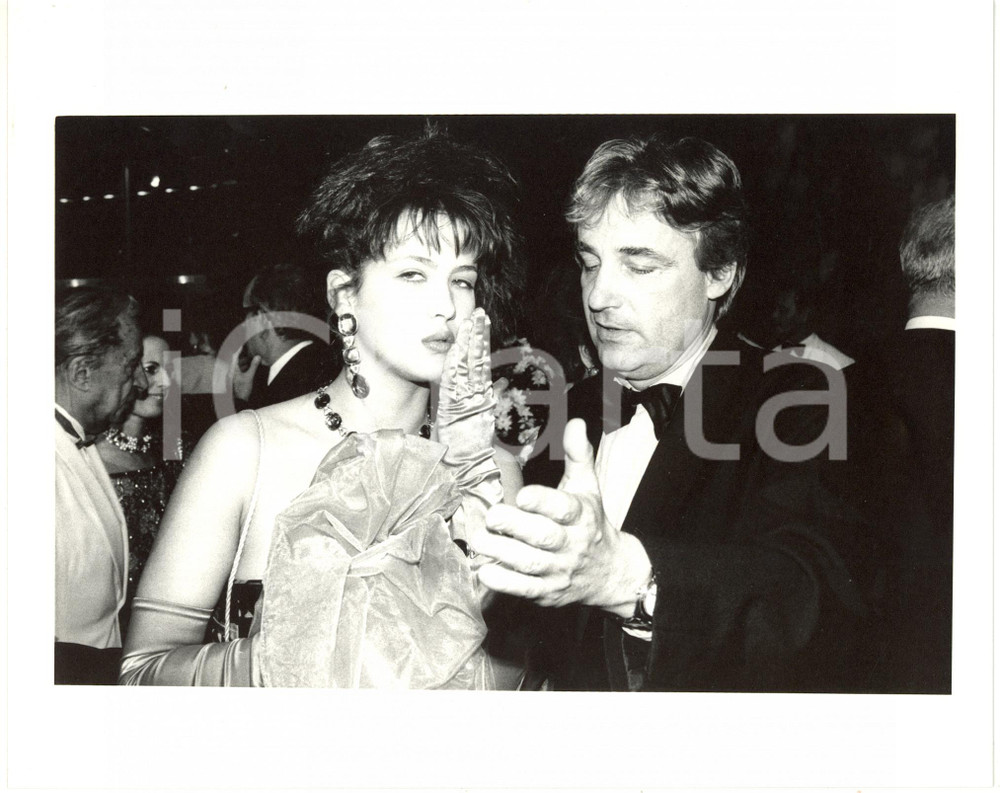 1988 FESTIVAL DI CANNES Serata d'apertura - Sophie MARCEAU Andrzej ZULAWSKI (4)