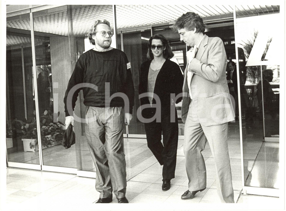 1985 ca CINEMA - Regista Andrzej ZULAWSKI con la compagna Sophie MARCEAU (2)