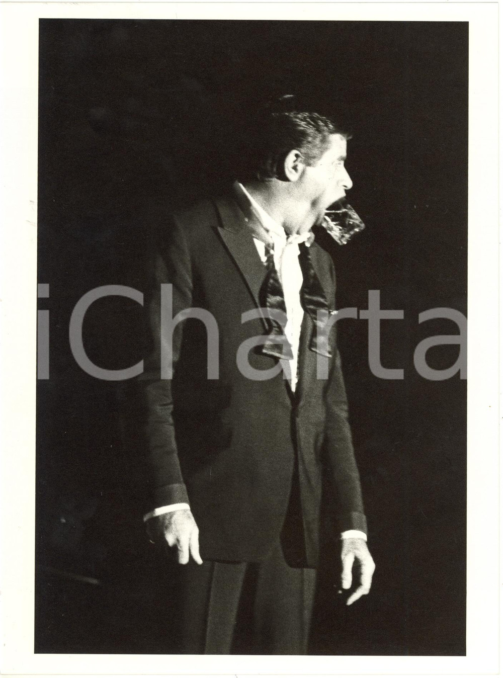 1985 ca COSTUME - Jerry LEWIS durante uno sketch comico *Foto 18x24