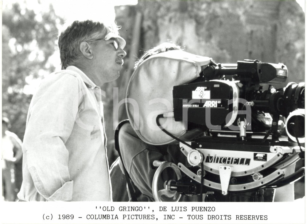 1989 CINEMA Film "Old Gringo" - Regista Luis PUENZO durante le riprese *Foto