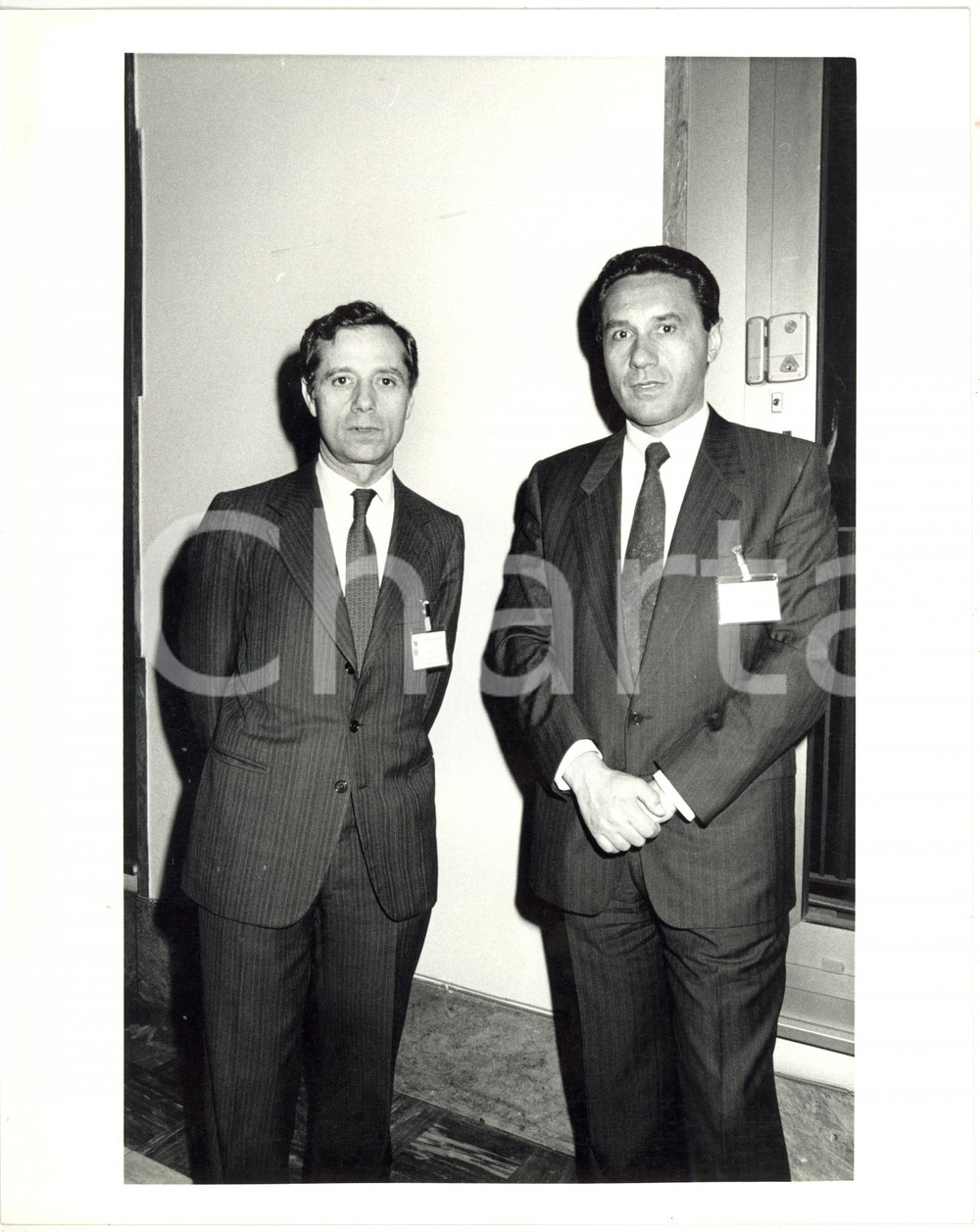1986 MILANO Comitato Agenti di Cambio - Luigi TOSATO e Silvano CASINI Foto (3)
