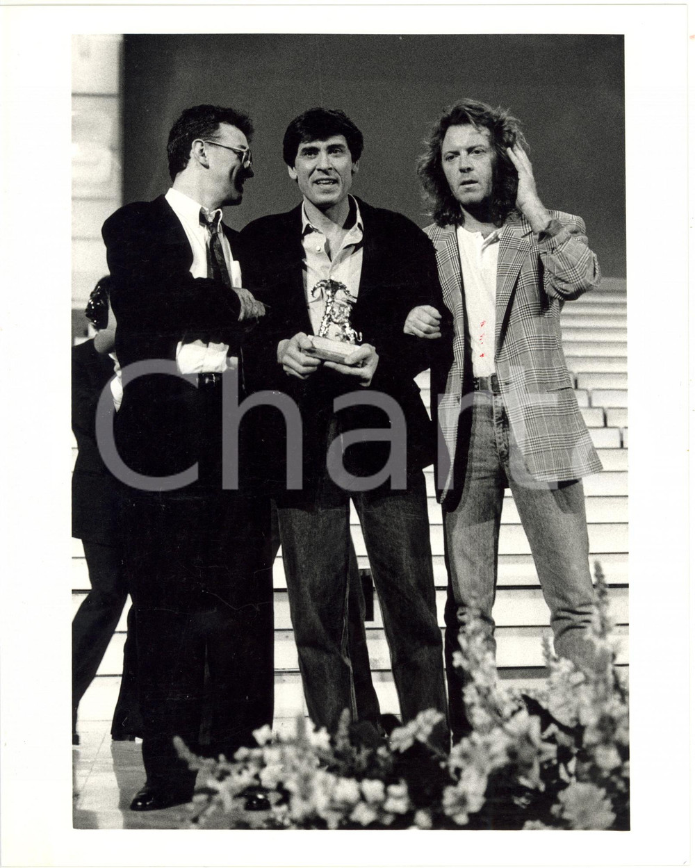 1987 FESTIVAL SANREMO Vincitori Enrico RUGGERI Gianni MORANDI Umberto TOZZI (2)