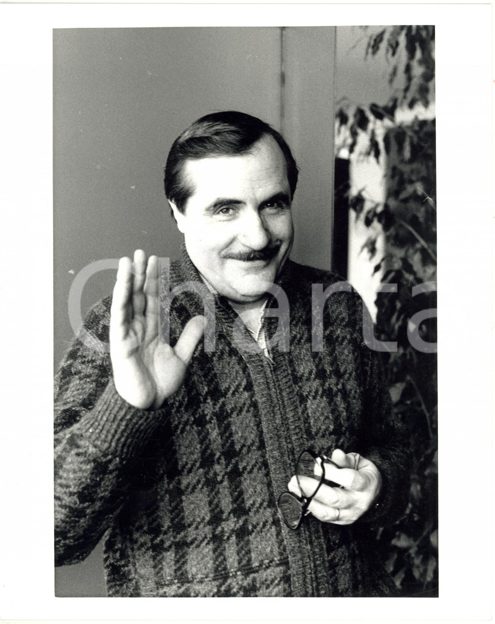 1988 TEATRO "A che servono questi quattrini?" - Carlo GIUFFRÉ durante le prove