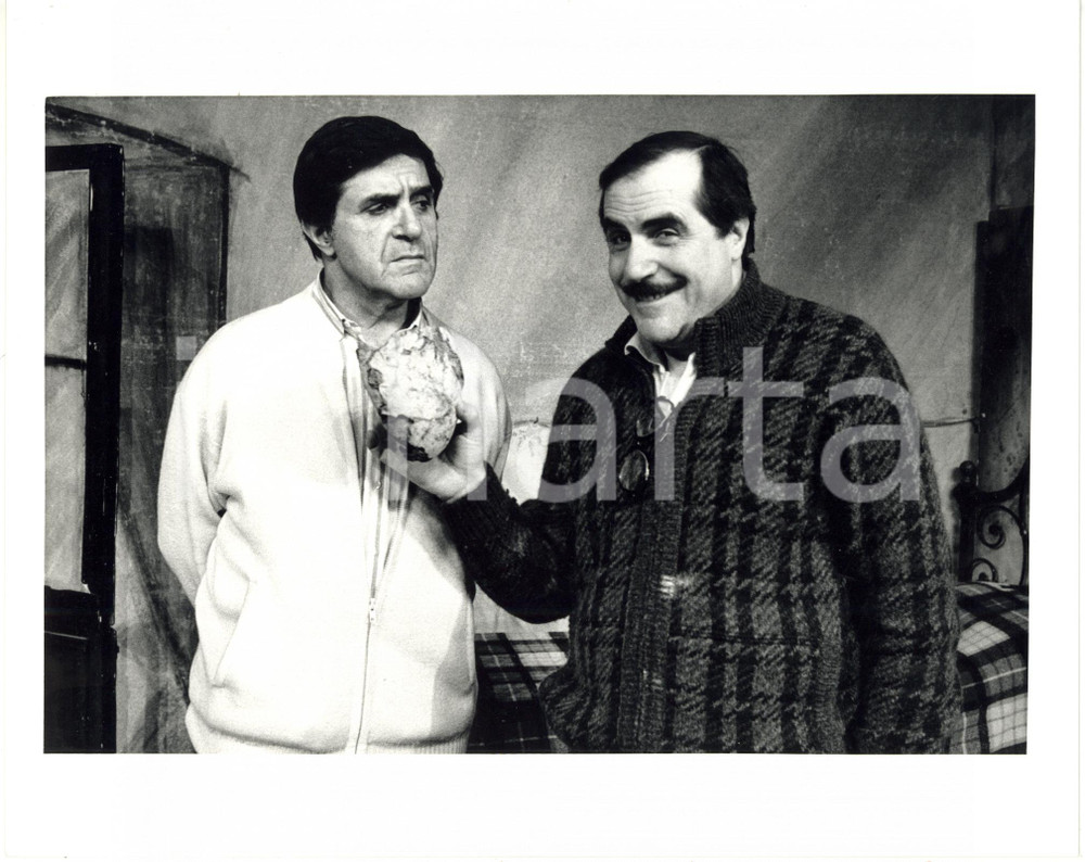 1988 TEATRO "A che servono questi quattrini?" Aldo e Carlo GIUFFRÉ - Prove (2)