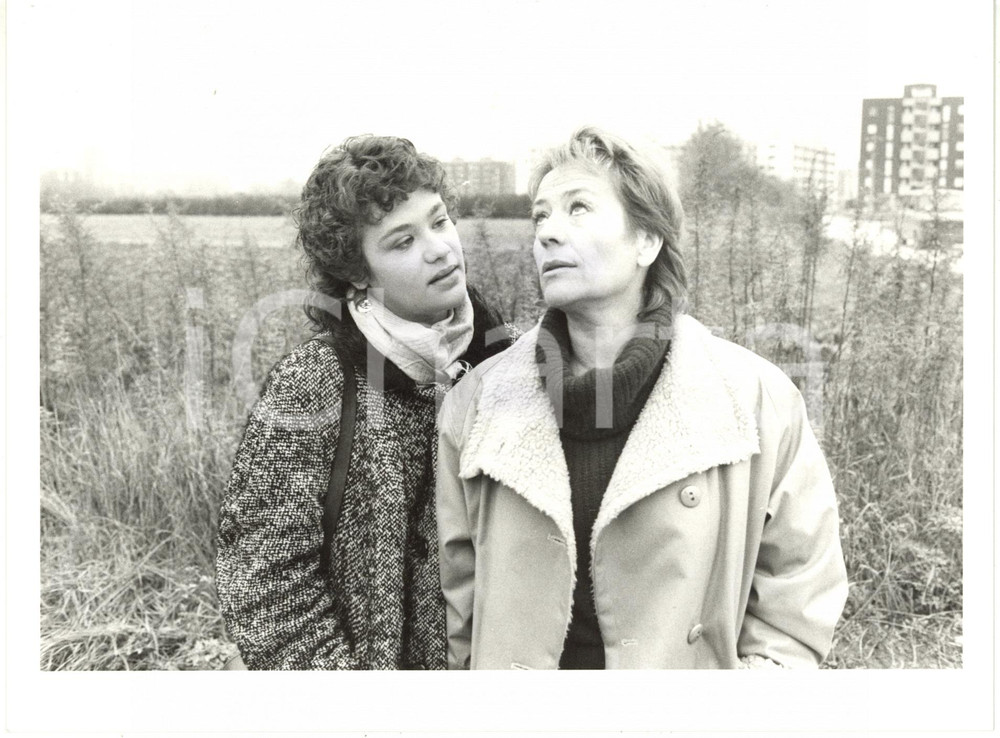 1985 RAI "Olga e i suoi figli" - Annie GIRARDOT con la figlia Giulia SALVATORI
