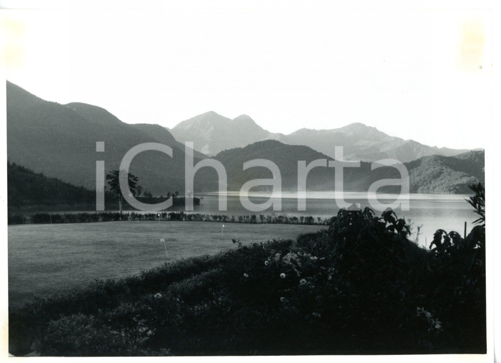1968 YUCHIH (TAIWAN) General view of Sun Moon Lake Photo 12x12 cm