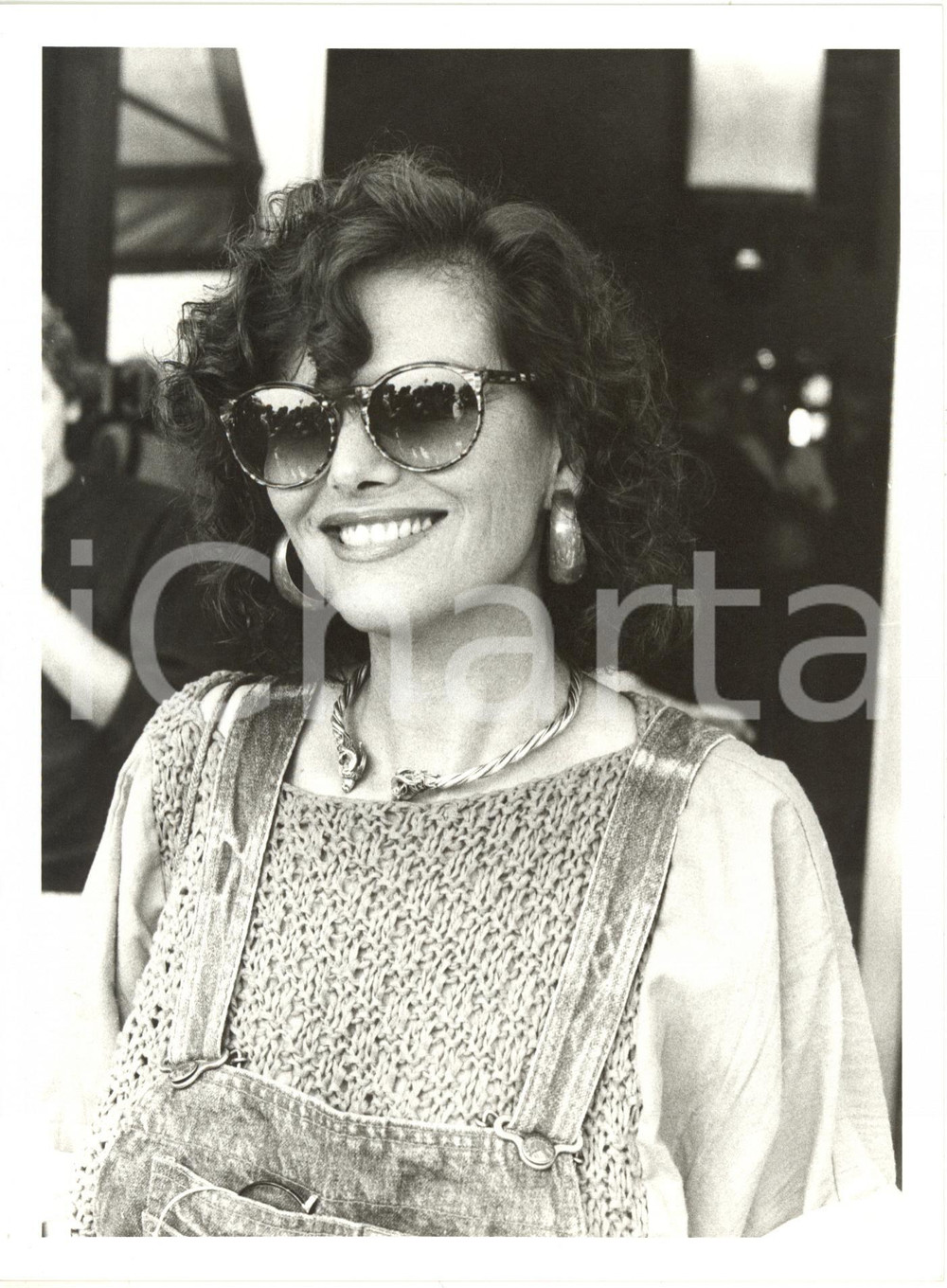 1985 ca ITALIA CINEMA - Ritratto di Claudia CARDINALE (2) *Foto 18x24
