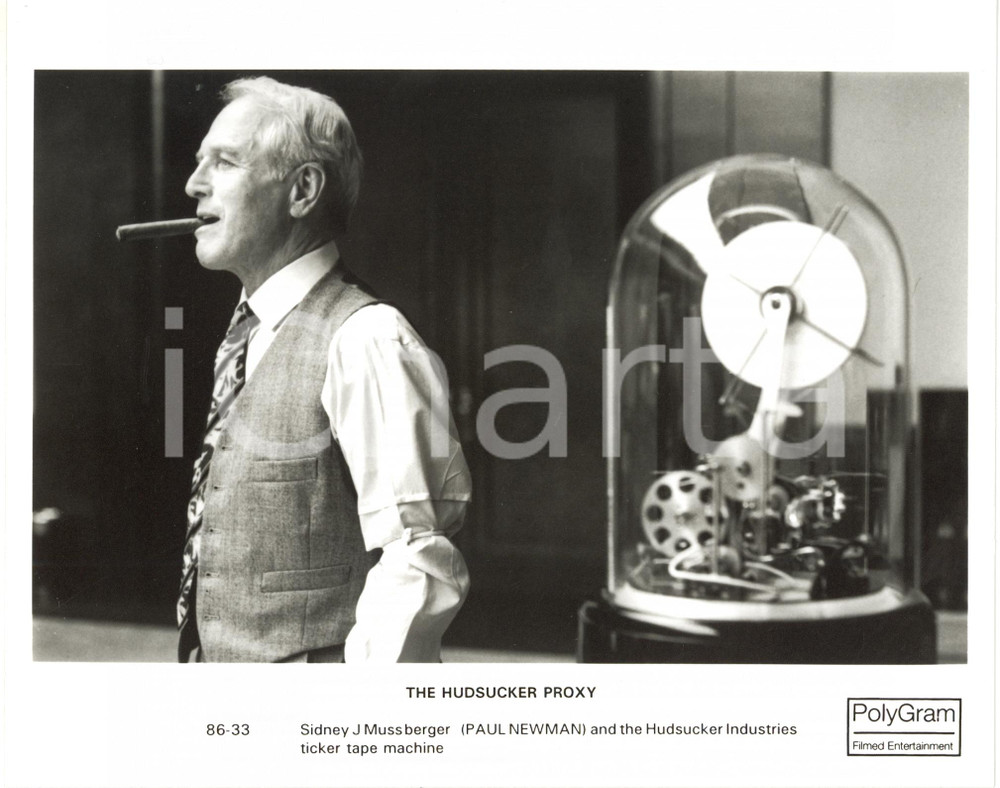 1994 CINEMA "The Hudsucker Proxy" - Paul NEWMAN as Sidney J. Mussburger *Photo
