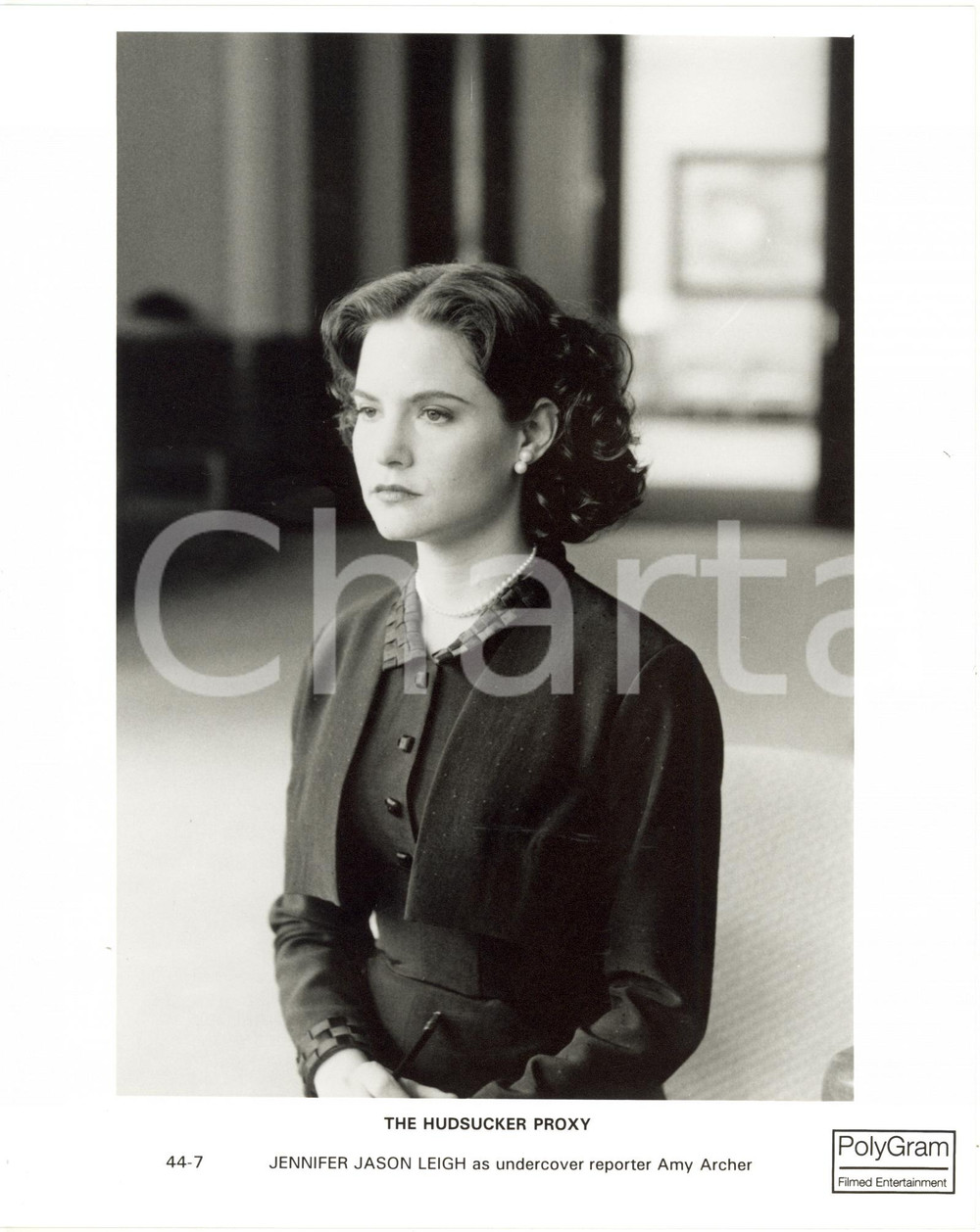 1994 CINEMA Film "The Hudsucker Proxy" - Ritratto di Jennifer JASON LEIGH *Foto