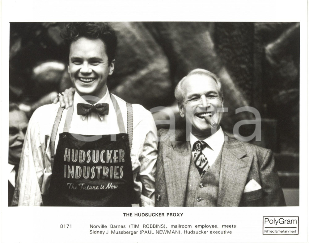 1994 CINEMA Film "The Hudsucker Proxy" - Tim ROBBINS e Paul NEWMAN *Foto 25x20