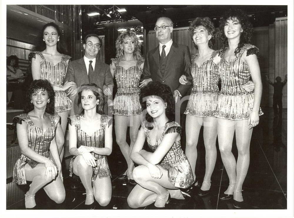 1986 IL BELLO DELLA DIRETTA - Carlo TOGNOLI Nicola SIGNORELLO con le ballerine