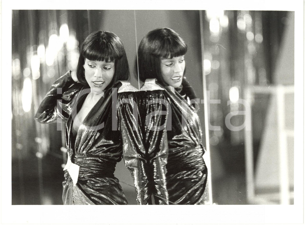1985 RAI DUE "Il Tastomatto" - Amii STEWART si esibisce sul palco (5) *Foto 