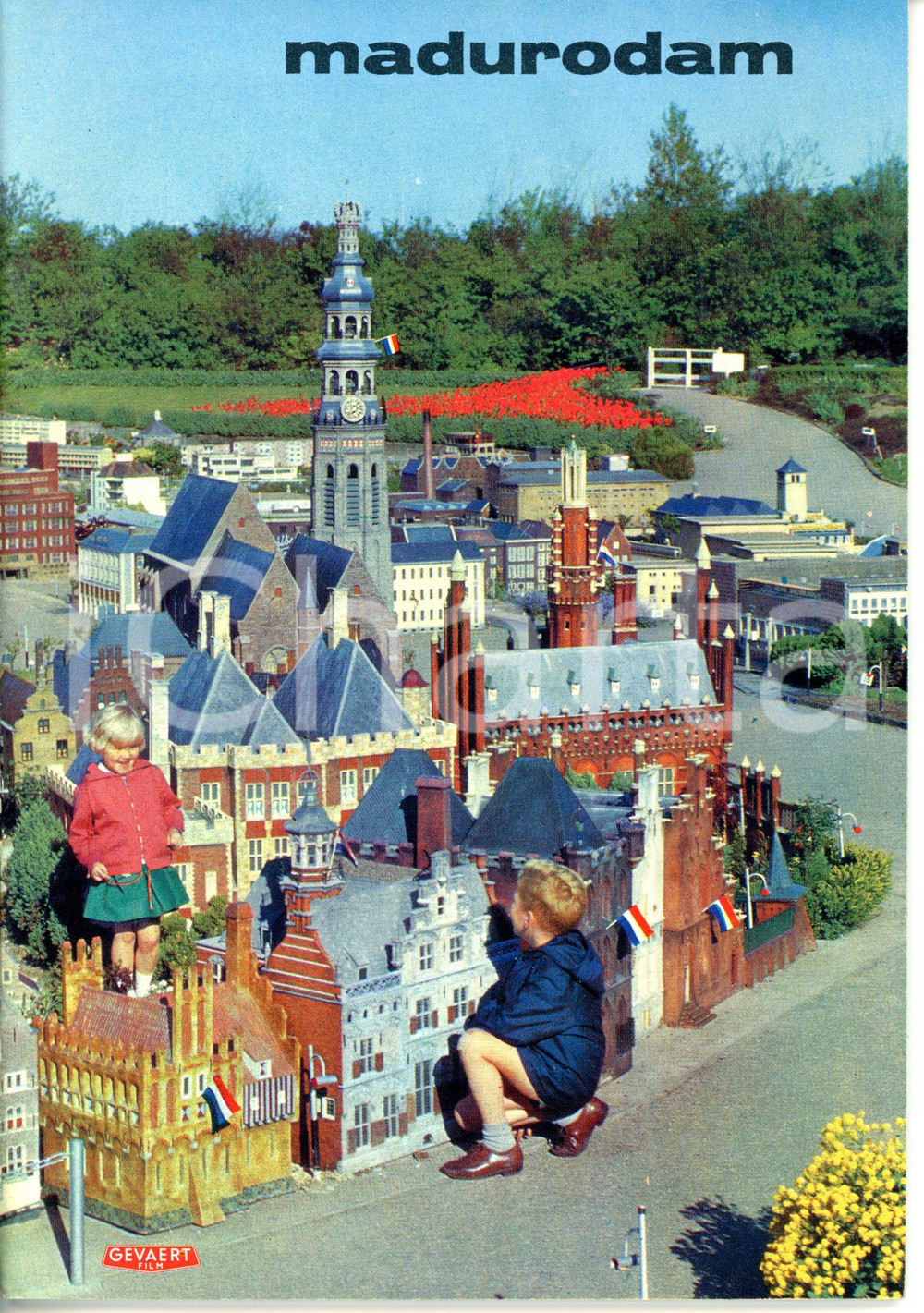 1970 ca MADURODAM Olanda in miniatura - Opuscolo pubblicitario ILLUSTRATO
