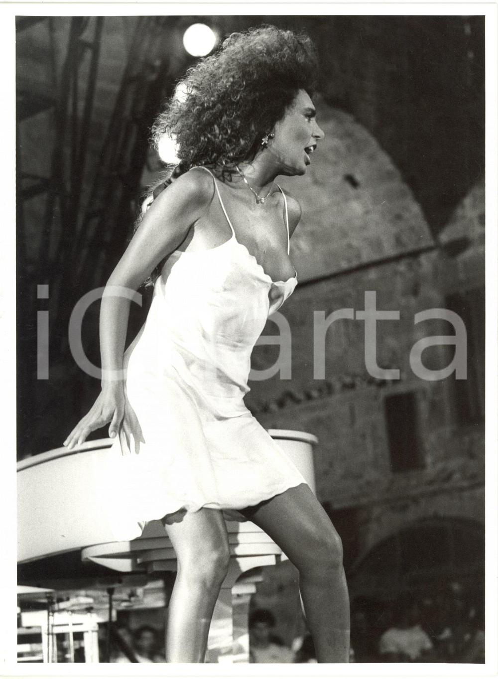 1985 ca ITALIA MUSICA - Loredana BERTÈ in concerto *Foto 18x24