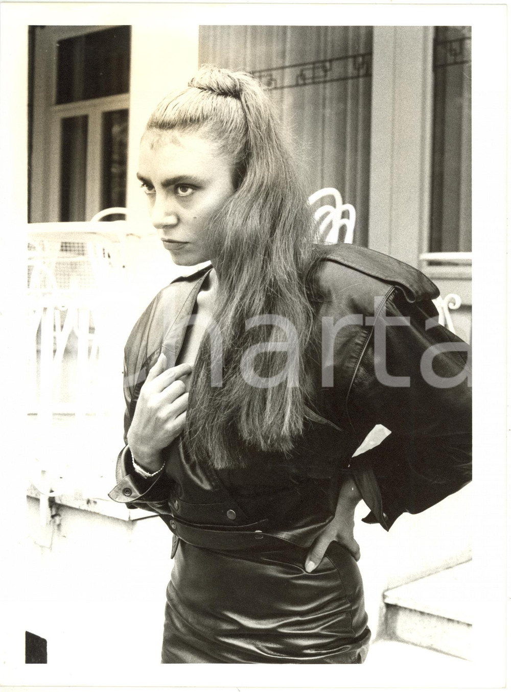 1985 ca ITALIA MUSICA - Ritratto della cantate Loredana BERTÈ *Foto 18x24