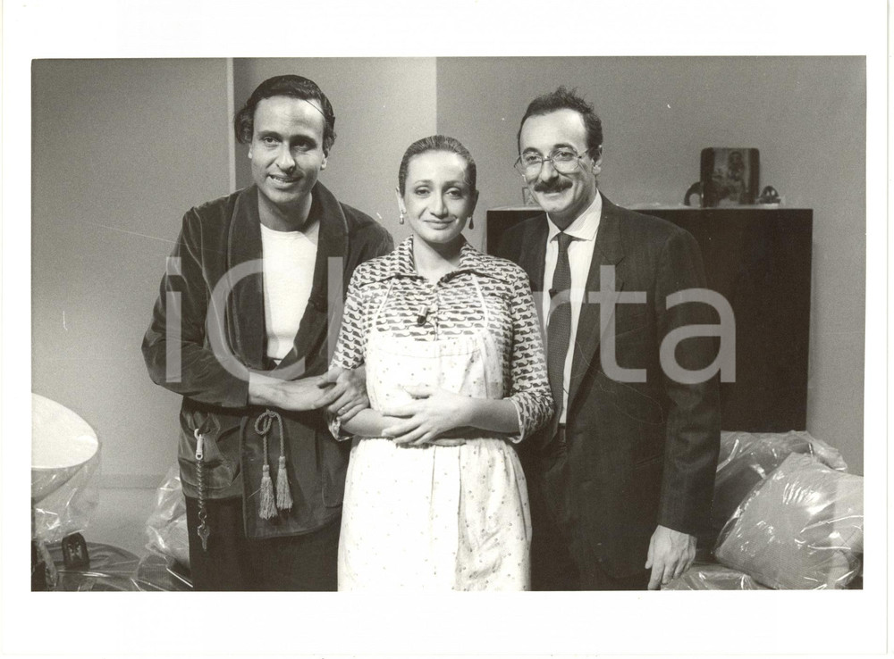 1988 RAI DUE "Chi tiriamo in ballo?" Gigi SABANI Silvia NEBBIA Alberto TOVAGLIA