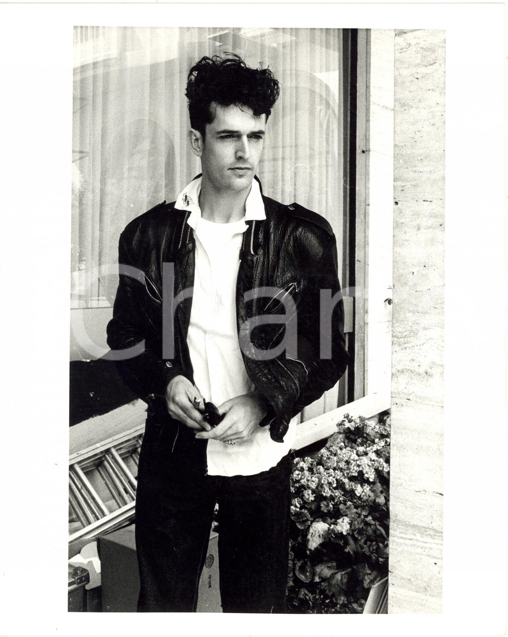 1987 FESTIVAL DI CANNES - Ritratto dell'attore Rupert EVERETT (1) *Foto 20x25