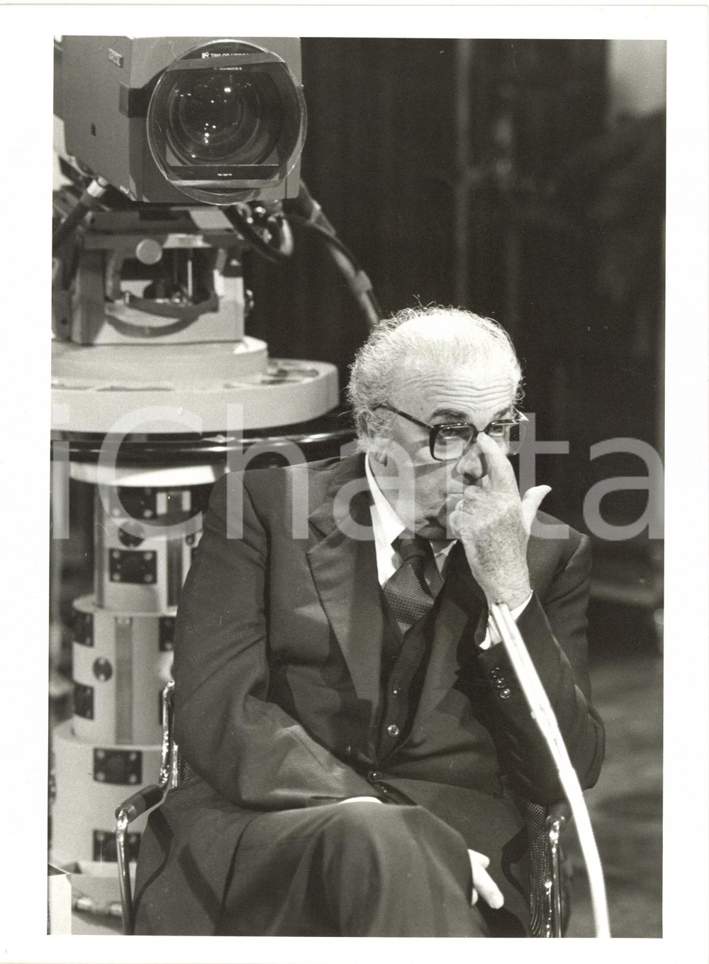 1984 RAI DUE "Blitz" - Ritratto di Federico FELLINI *Foto 18x24 cm