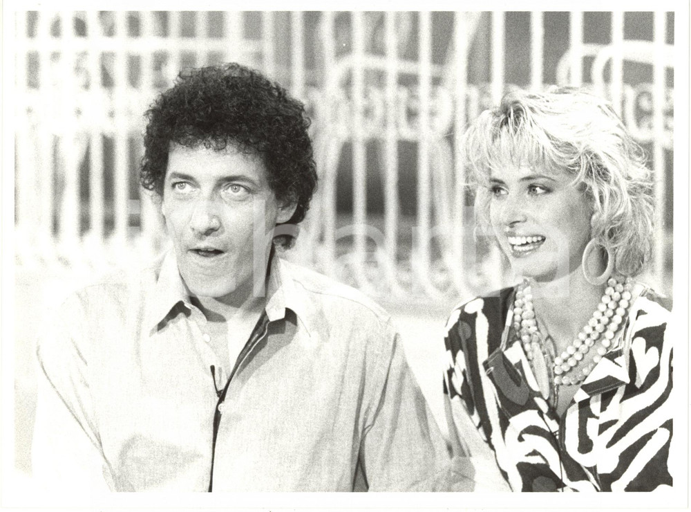 1985 RAI UNO "Italia mia" - Jocelyn HATTAB e Jinny STEFFAN *Foto 24x18