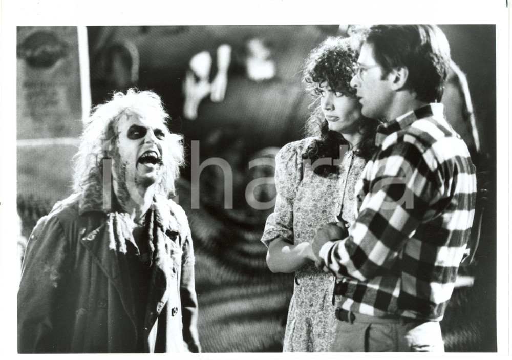 1988 CINEMA Film "Beetlejuice" - Michael KEATON Geena DAVIS Alec BALDWIN *Foto