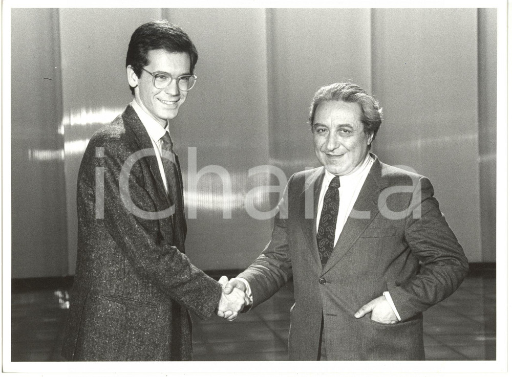 1986 IL BELLO DELLA DIRETTA Alessandro CECCHI PAONE con Enzo SPALTRO
