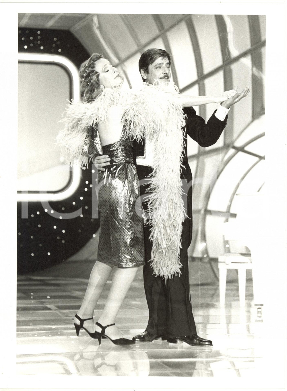 1985 RAI UNO "Loretta Goggi in Quiz" - Loretta GOGGI e Giancarlo GIANNINI (2)