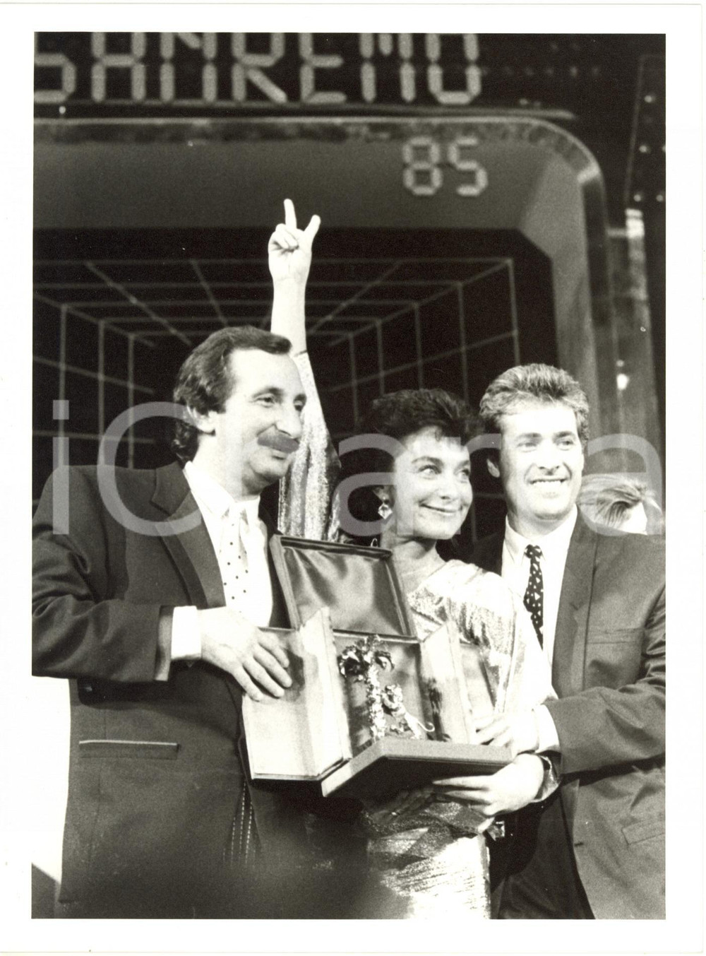 1985 FESTIVAL DI SANREMO - I vincitori RICCHI E POVERI (2) *Foto 18x24