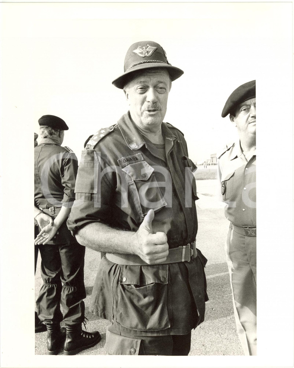 1988 ESERCITO Comando NATO-FTASE Ritratto del generale Benito GAVAZZA (2) *Foto