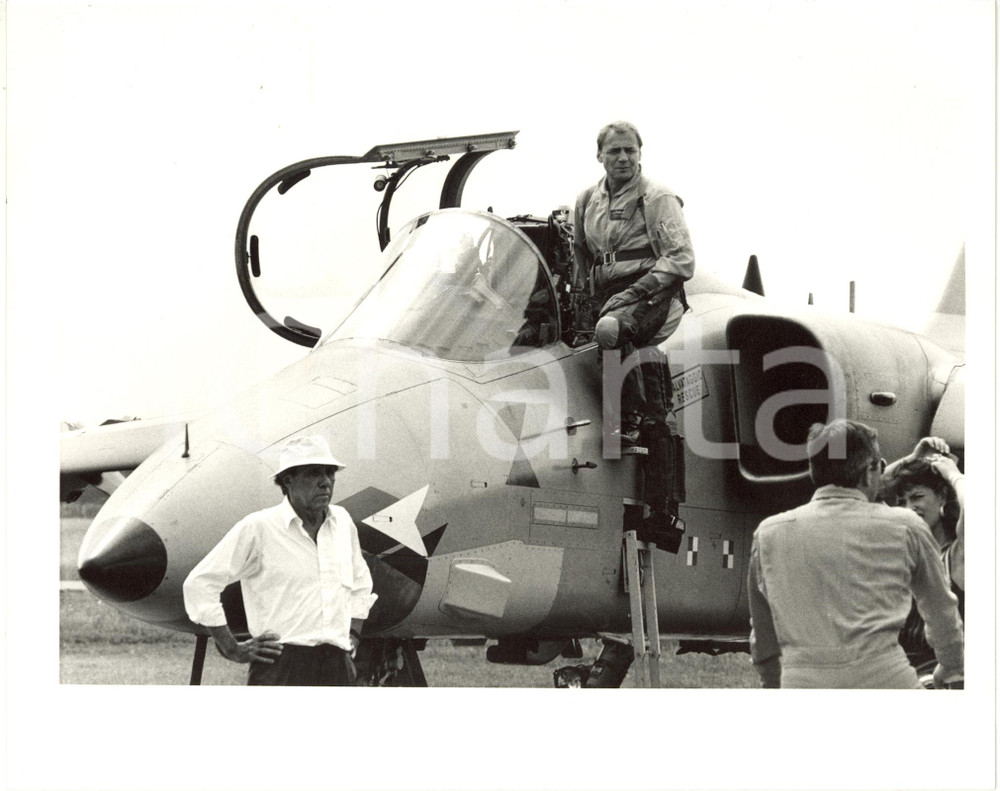 1988 CINEMA "Un amore di donna" Regista Nelo RISI e Bruno GANZ sul set (2) *Foto