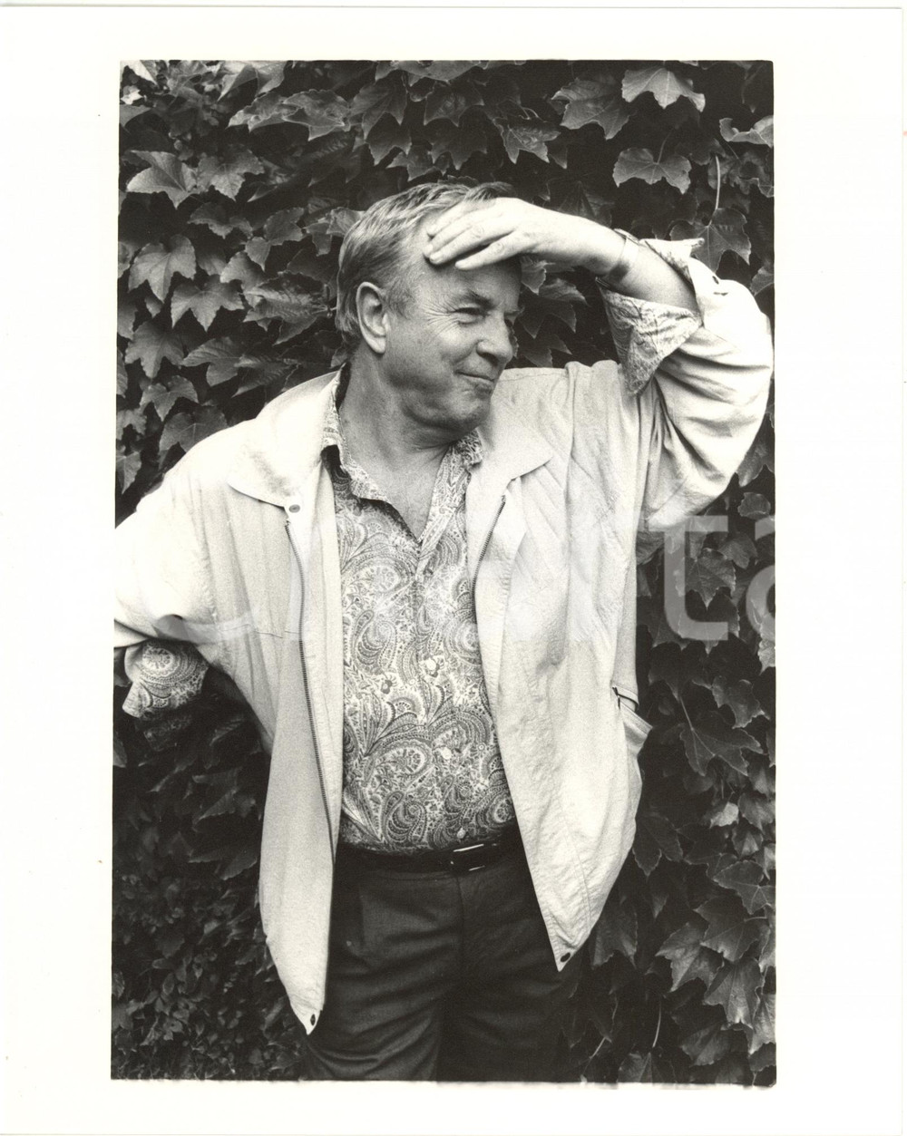 Fotografia d epoca originale 1988 VENEZIA Franco ZEFFIRELLI Ritratto del regista alla MOSTRA DEL CINEMA 3 1