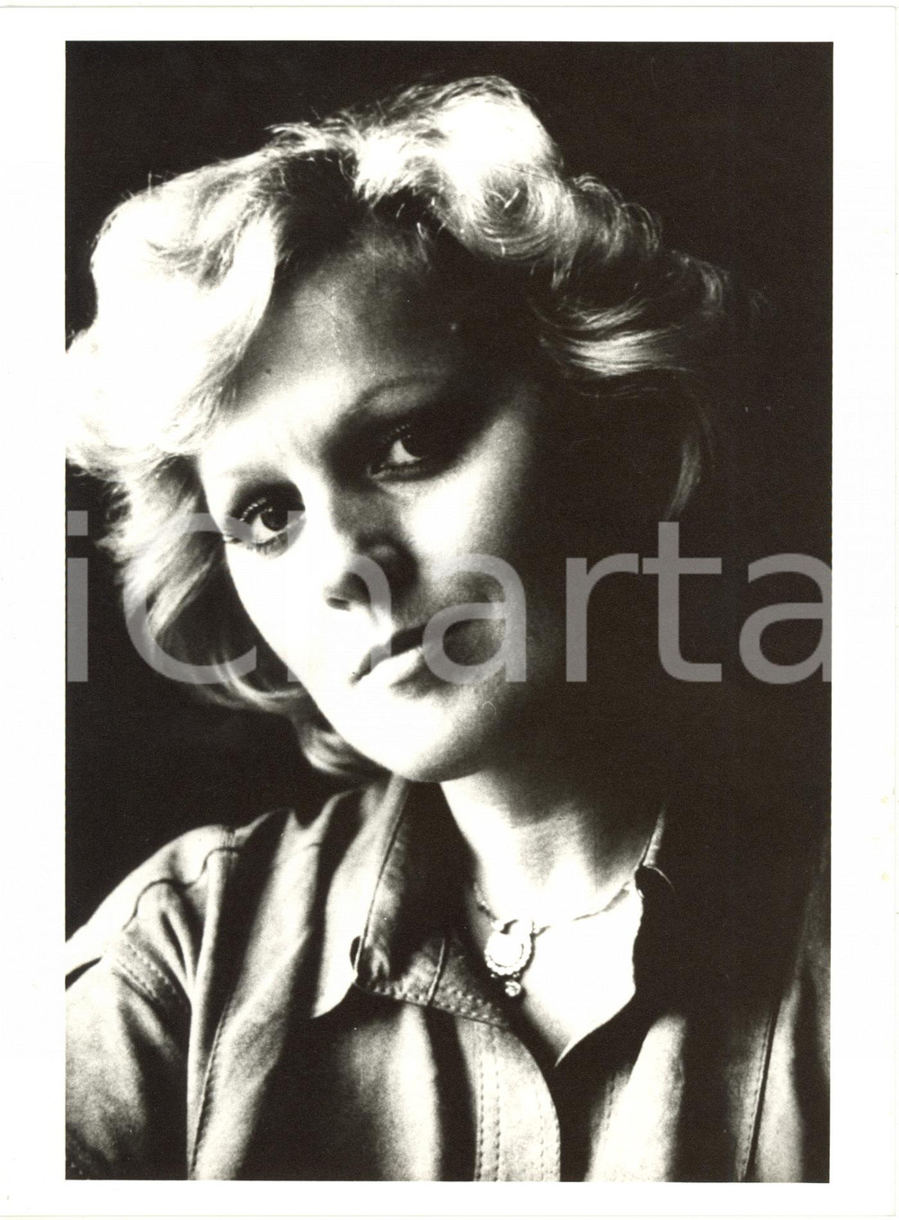 Fotografia d epoca originale 1985 ca ITALIA  LIRICA Katia RICCIARELLI Ritratto del soprano Foto 18x24 cm 1