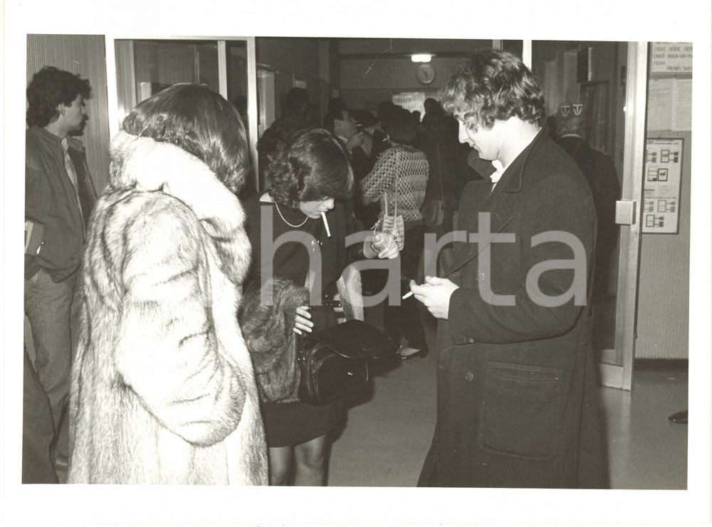 1983 TELEGATTI - Pierfrancesco VILLAGGIO con BERNETTI e DE MARINIS (2) 