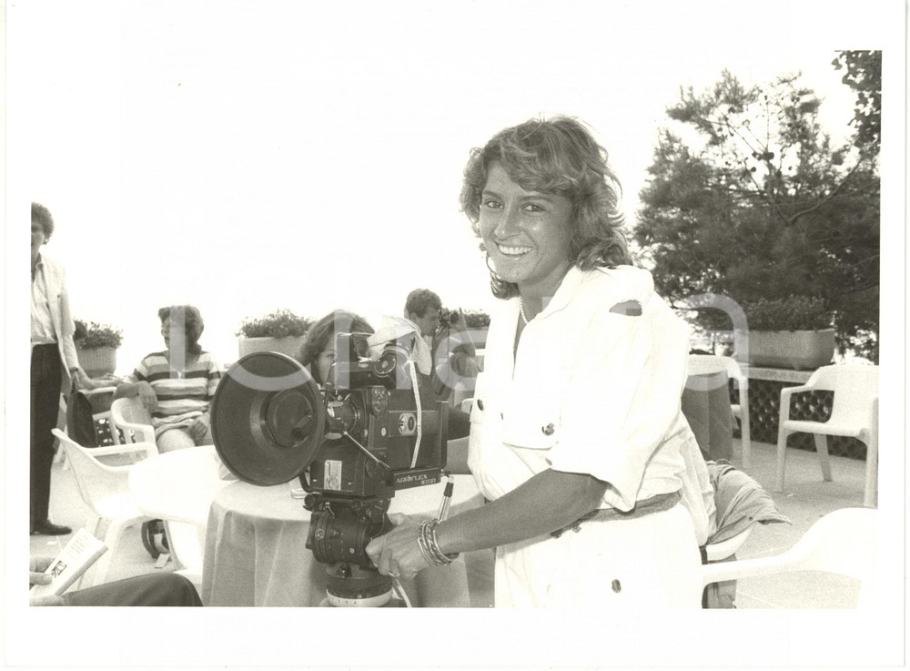 1985 ca ITALIA CINEMA Regista Cinzia TH TORRINI con ARRIFLEX 16SR - Ritratto