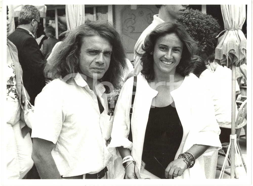 1987 ITALIA CINEMA - Regista Cinzia TH TORRINI con Enzo MONTELEONE (1) *Foto