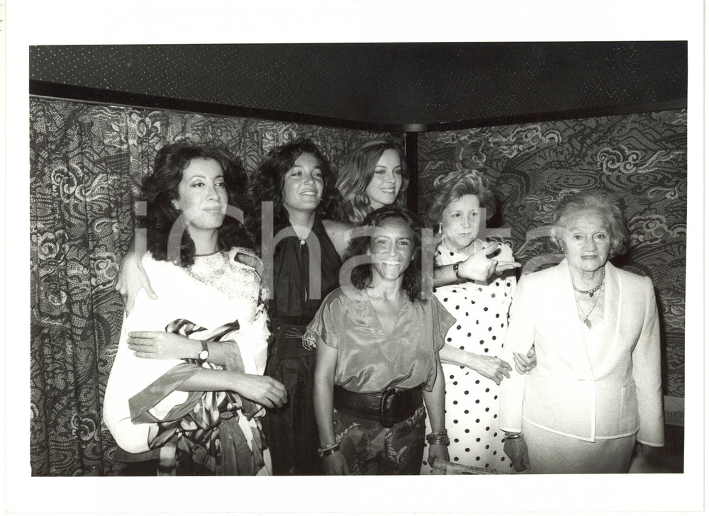1986 VENEZIA CINEMA Cinzia TORRINI Maria MERCADER Greta SCACCHI Marina SUMA (2)