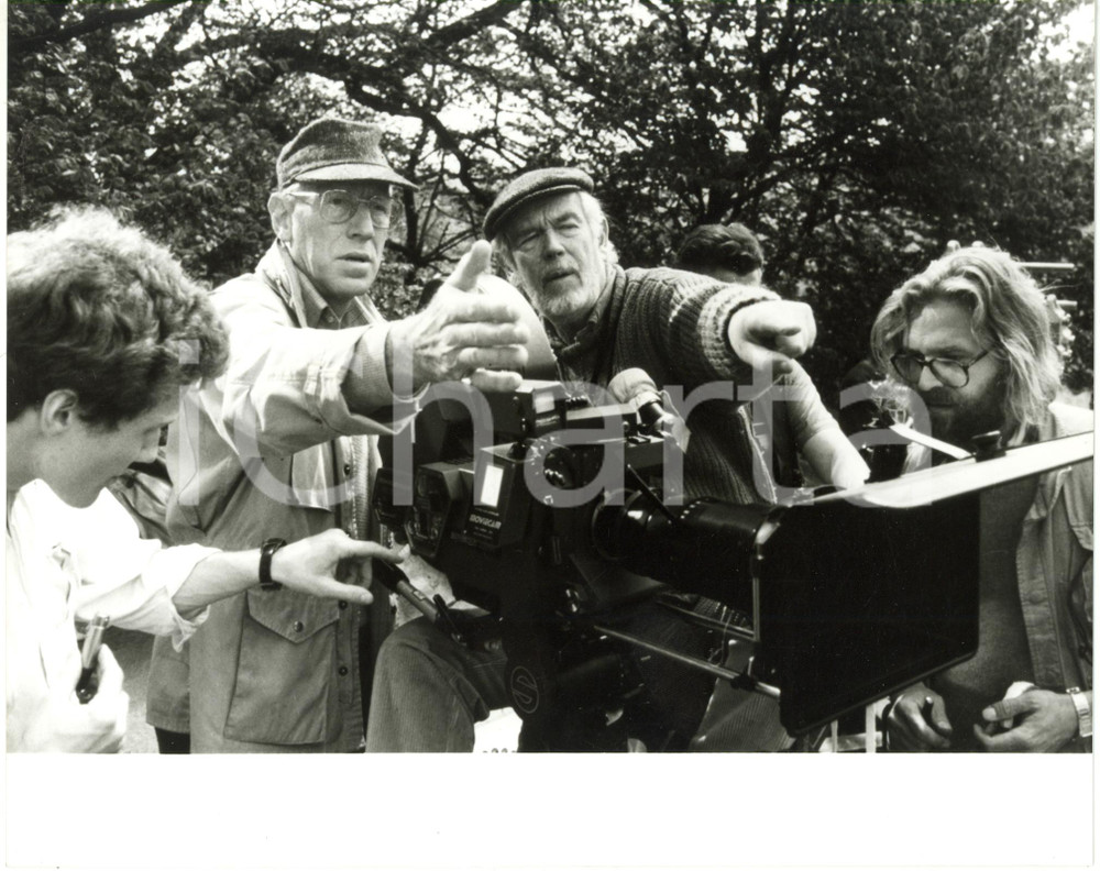 1988 CINEMA Film "Katinka" - Regista Max VON SYDOW alla macchina da presa *Foto