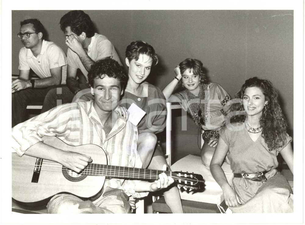 1984 TV1 ESTATE - Eleonora CAJAFA Alessandra MARCHETTI Marco CONTÈ *Foto 24x18