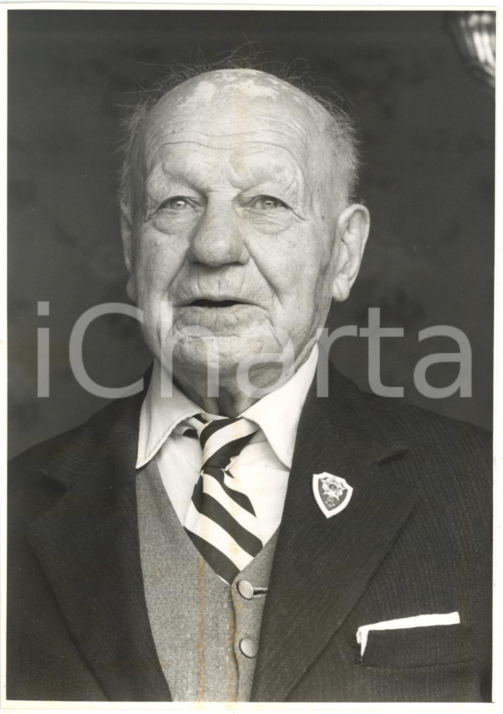 1987 SWEDEN SOCIALDEMOKRATERNA Anton NILSON Portrait (1) *Photo 18x25 cm