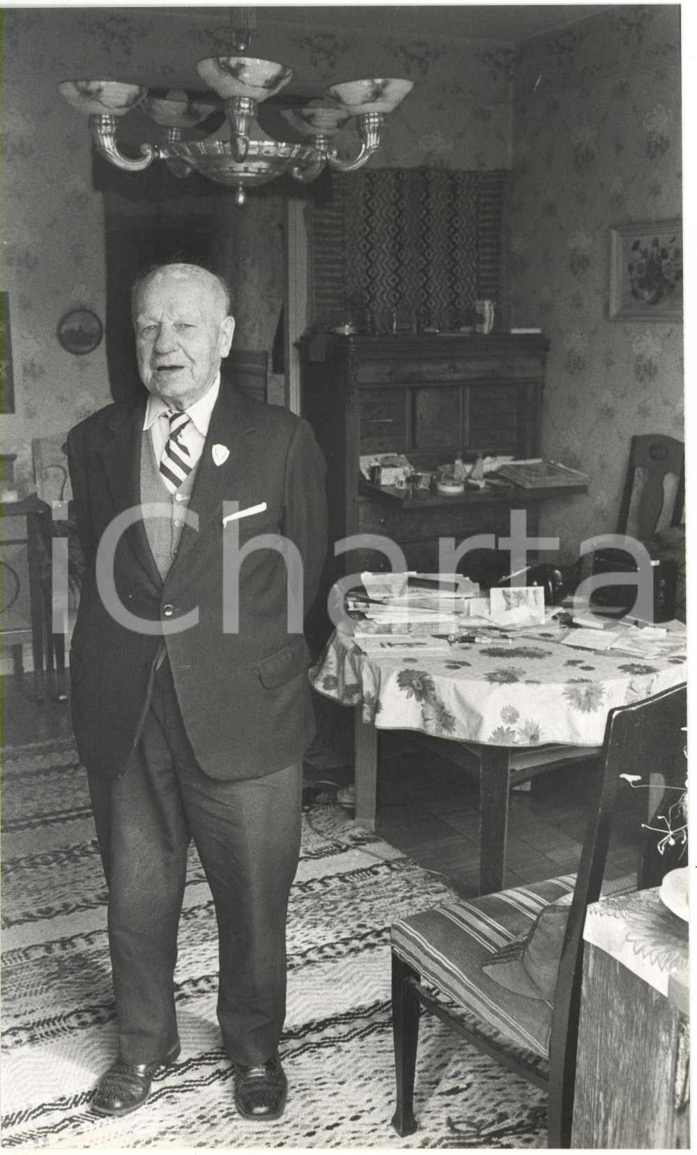 1987 SWEDEN SOCIALDEMOKRATERNA Anton NILSON Portrait (3) *Photo 25x18 cM
