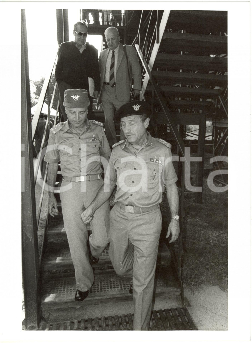 1985 ca ESERCITO ITALIANO Giorgio PISANÒ Riccardo BISOGNIERO Luigi POLI *Foto