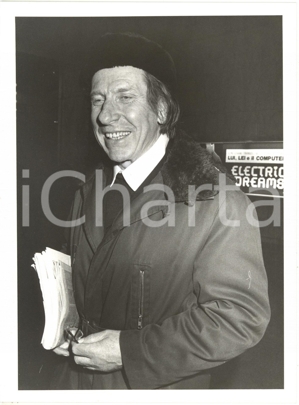 1984 ITALIA COSTUME - Padre David Maria TUROLDO - Ritratto *Foto 18x24