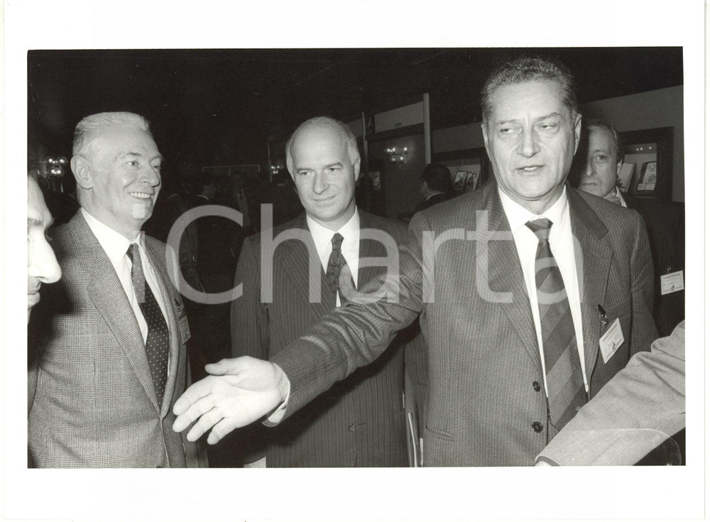1986 MILANO Umberto MARINO Presidente BREDA al convegno "Uomini e tecnologie" 4