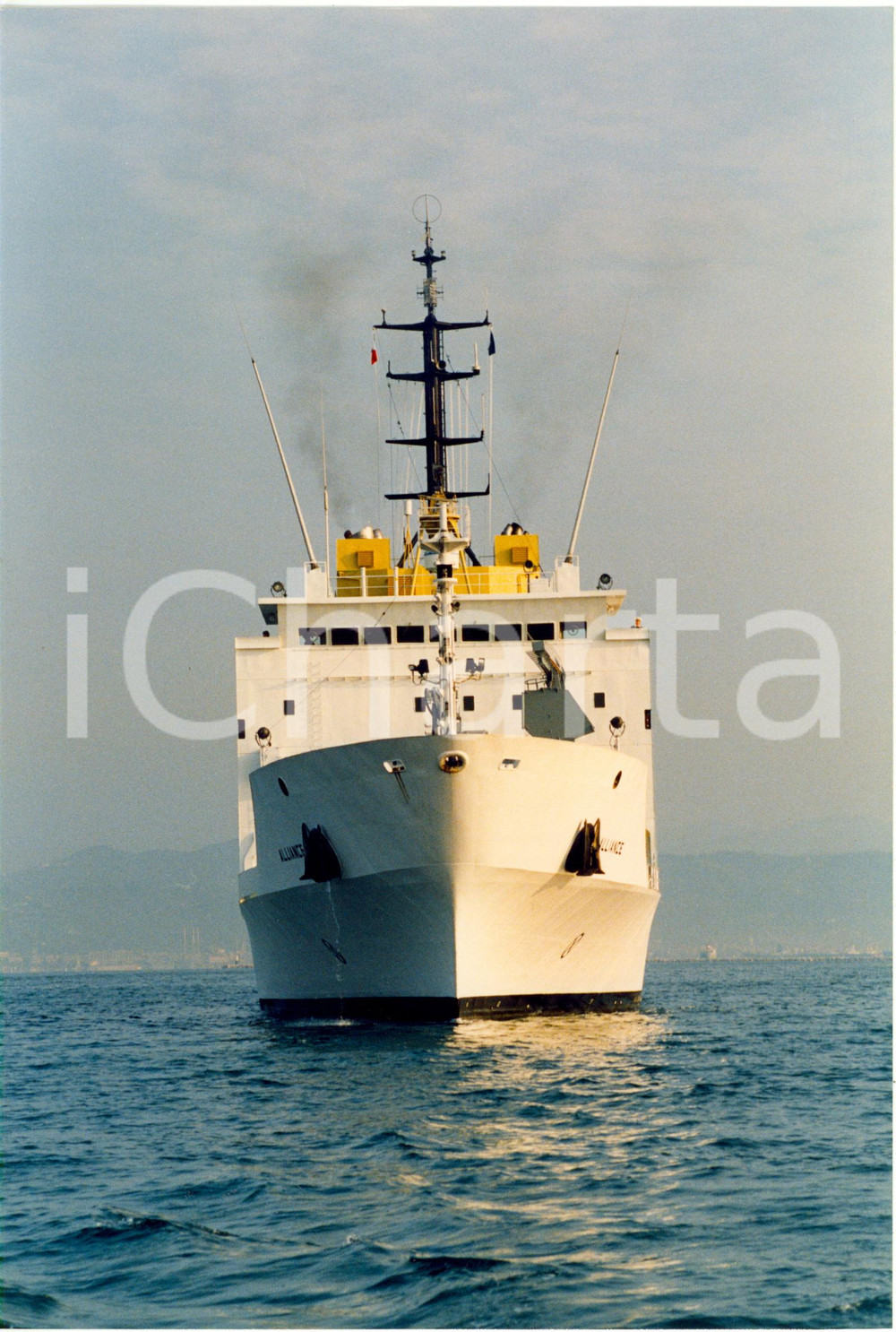 1990 ca LA SPEZIA NATO-CMRE Nave oceanografica ALLIANCE (5) *Foto 30x20 cm