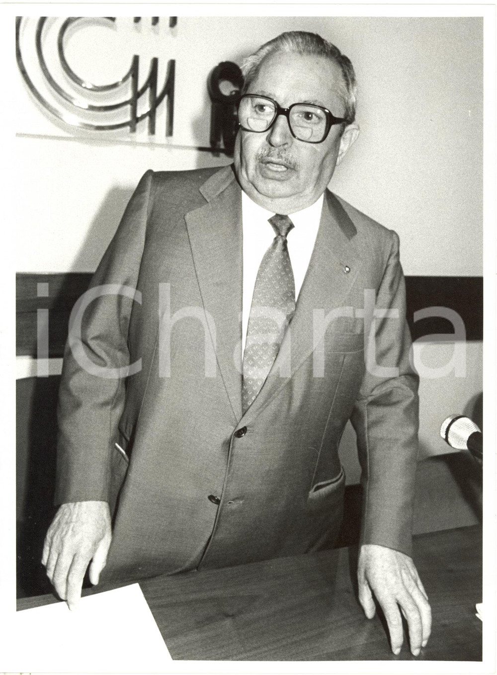 1985 ca CREDITO ITALIANO Walter FONTANA Presidente Assolombarda Monza Brianza 2