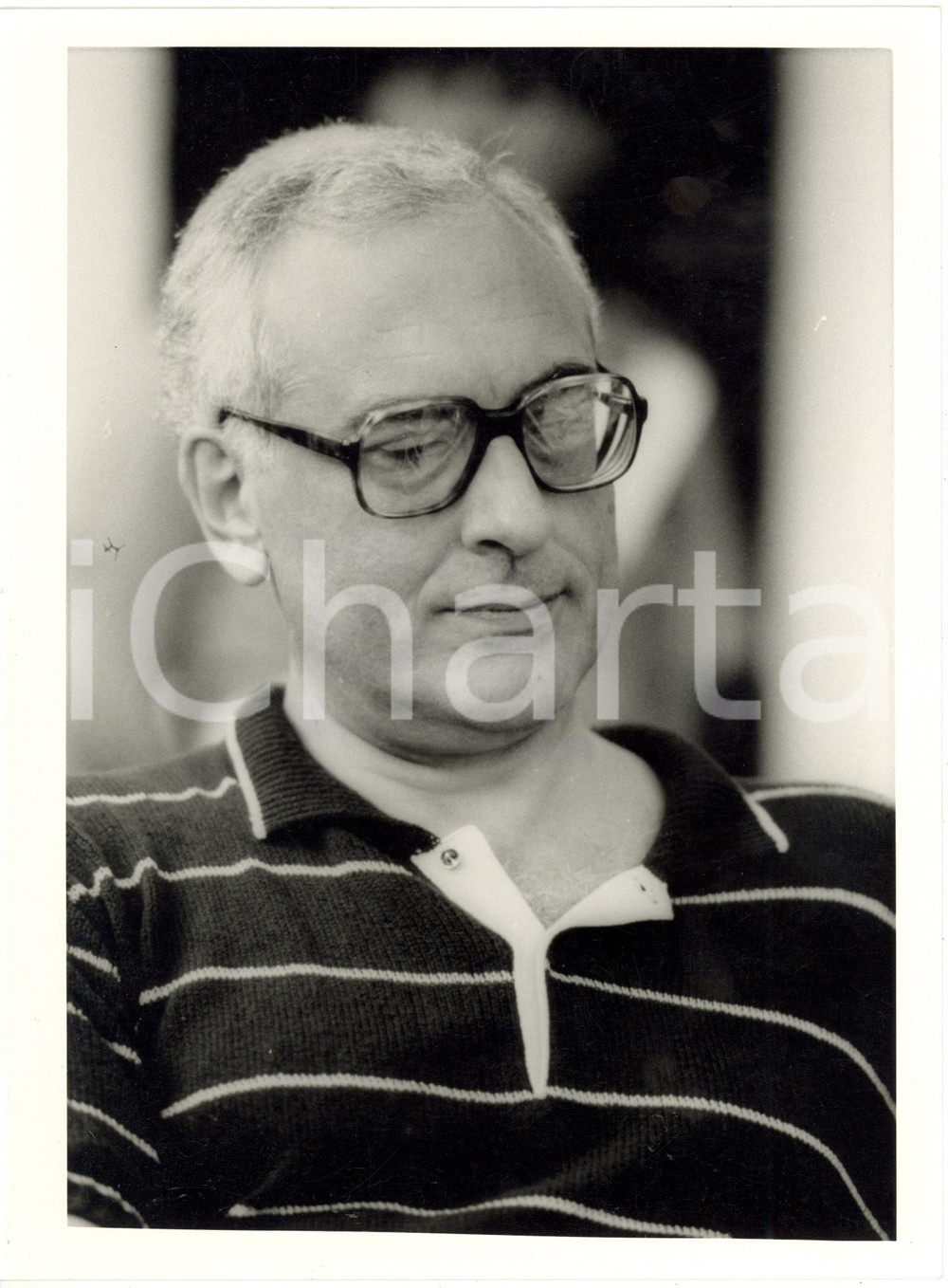 1985 ca ITALIA COSTUME - Franco CANGINI - Ritratto del giornalista (1) *Foto