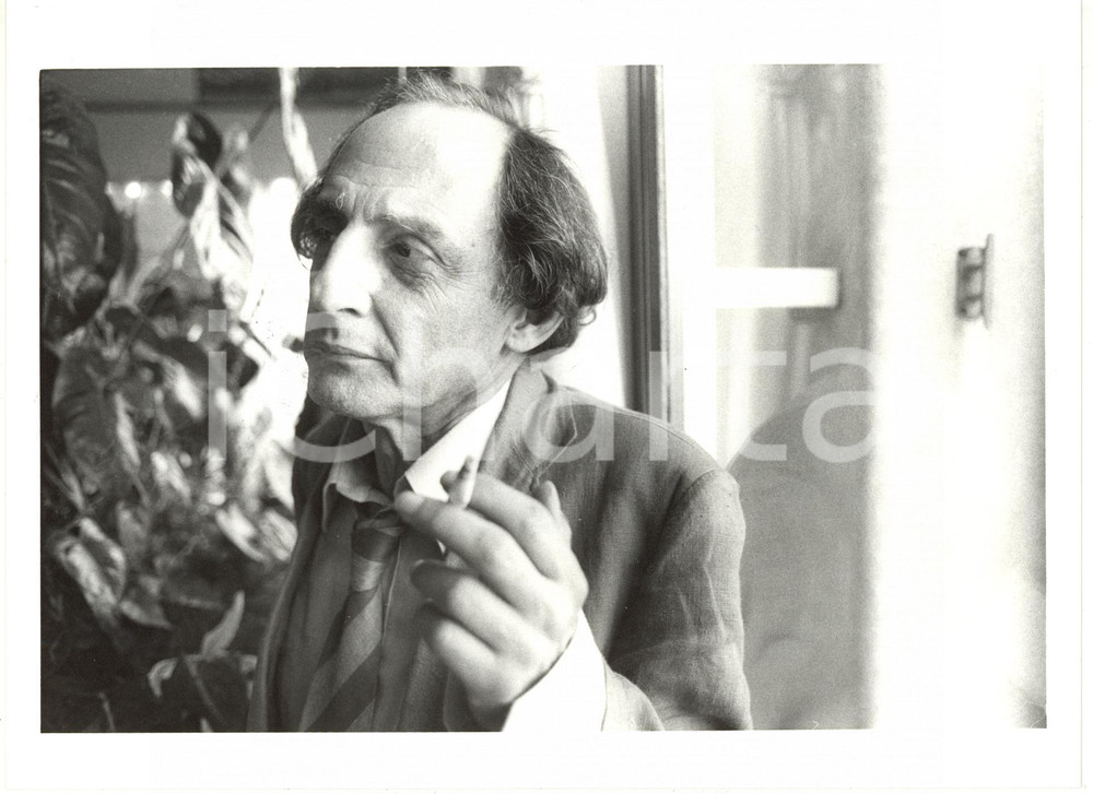 1986 VENEZIA MOSTRA DEL CINEMA - Citto MASELLI Ritratto con sigaretta *Foto (1)