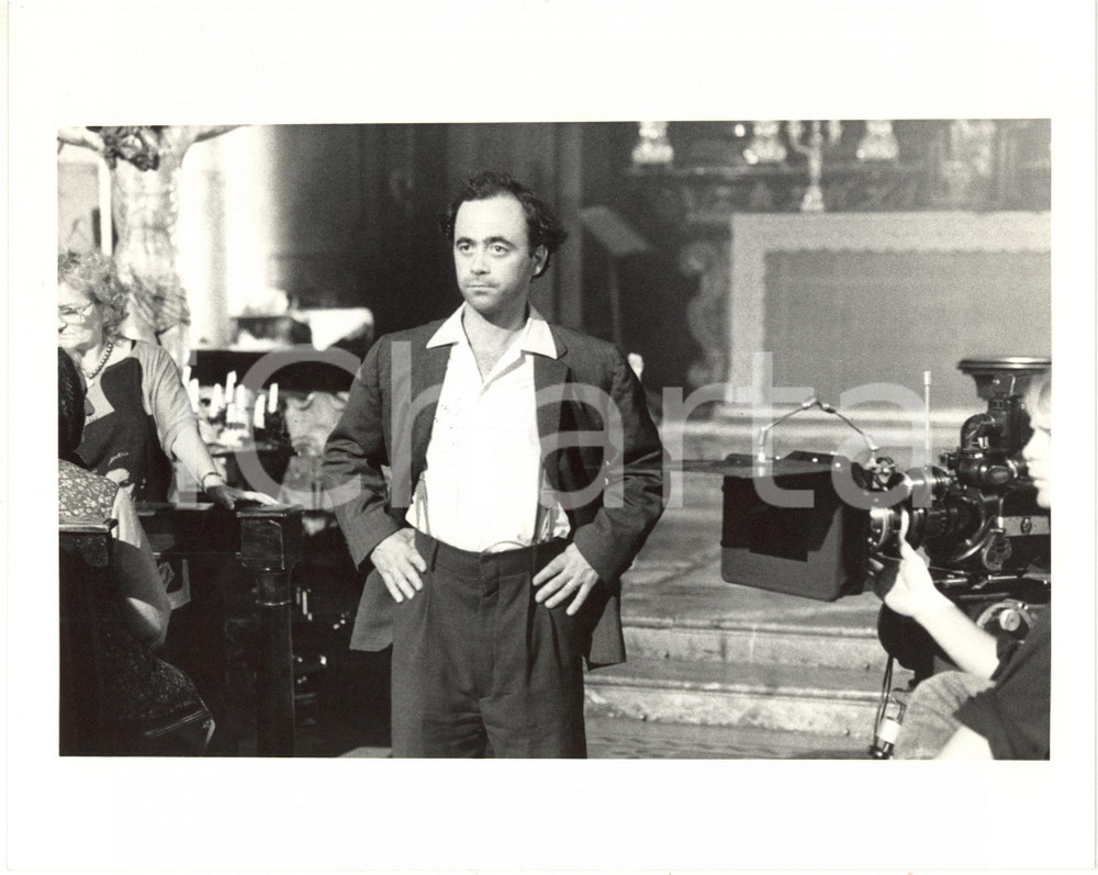 1988 CINEMA "Ladri di saponette" - Regista Maurizio NICHETTI sul set (3) *Foto