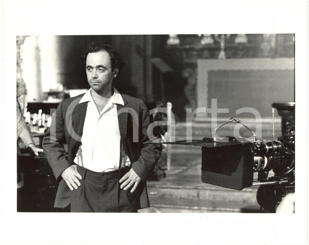 1988 CINEMA "Ladri di saponette" - Regista Maurizio NICHETTI sul set (4) *Foto